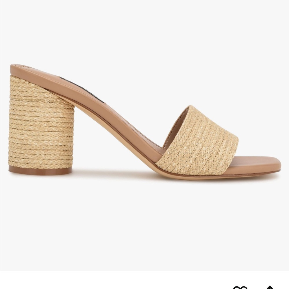 Nine West Mapeli heeled slide sandal